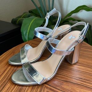 Nordstrom BP Silver Heel